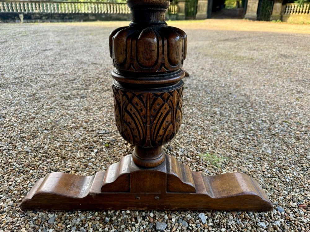 Lovely Oak Farmhouse Refectory Dining Table  View V