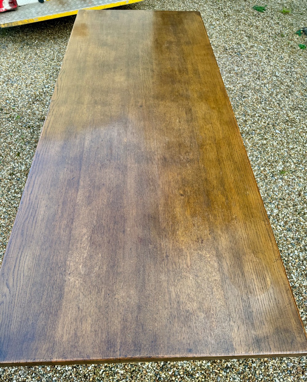 Lovely Oak Farmhouse Refectory Dining Table  View XII