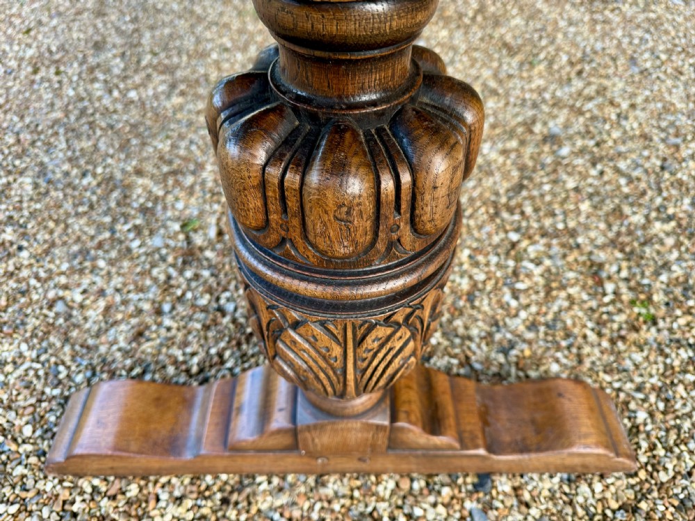 Lovely Oak Farmhouse Refectory Dining Table  View XIII
