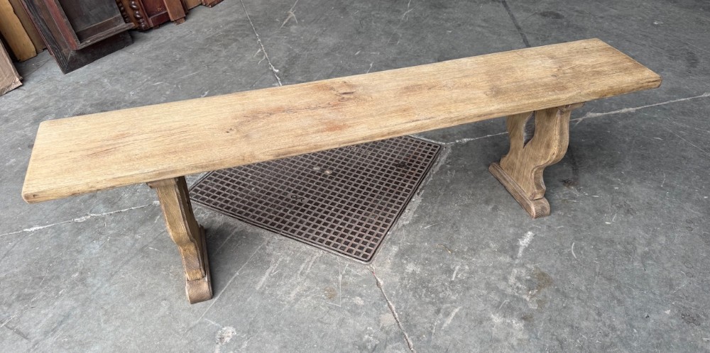 Oak Farmhouse Kitchen Bench