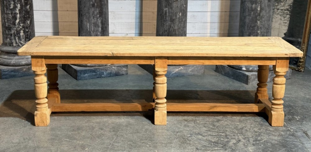 Larger Farmhouse Dining Table with Drawers