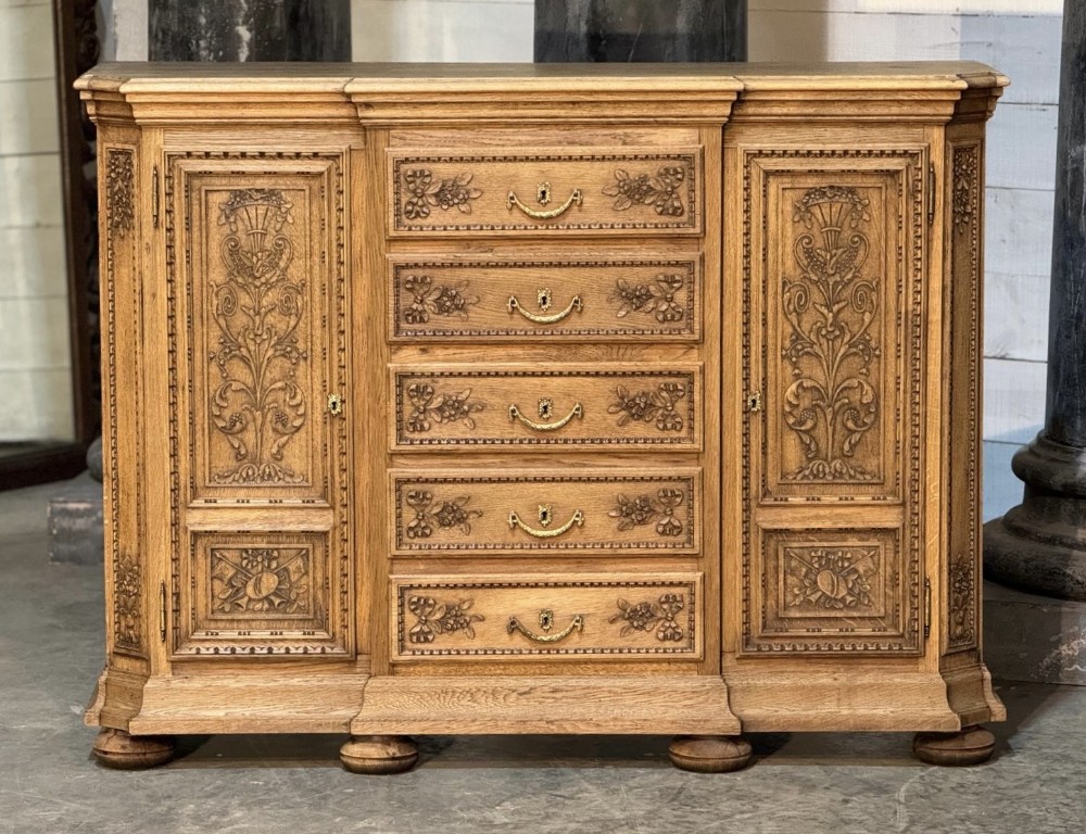 Good Quality French Oak Cabinet
