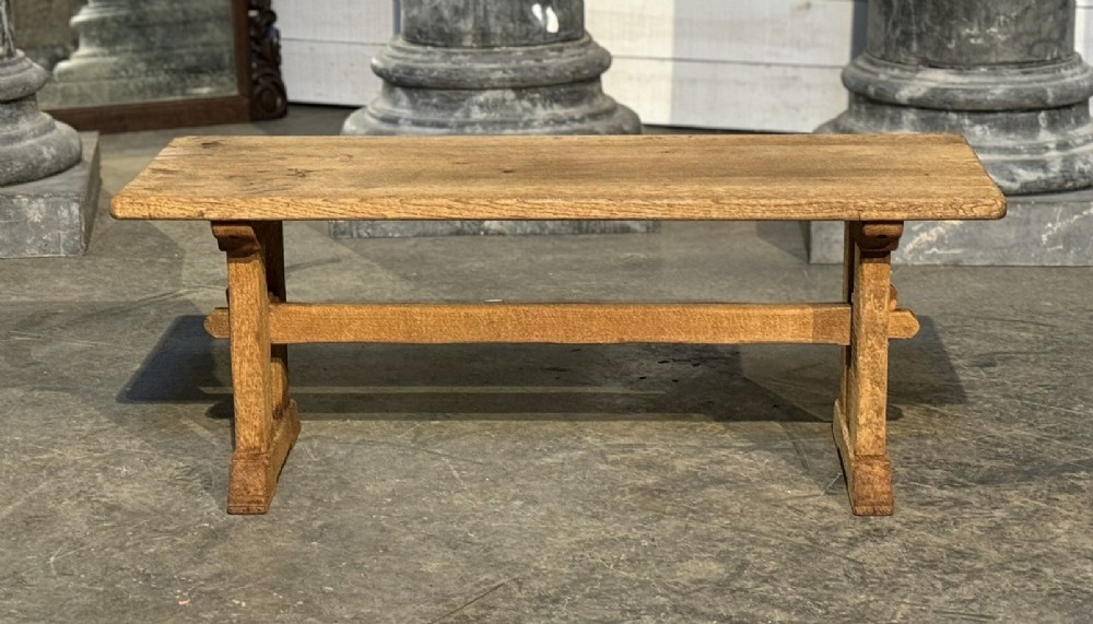 French Bleached Oak Coffee Table 
