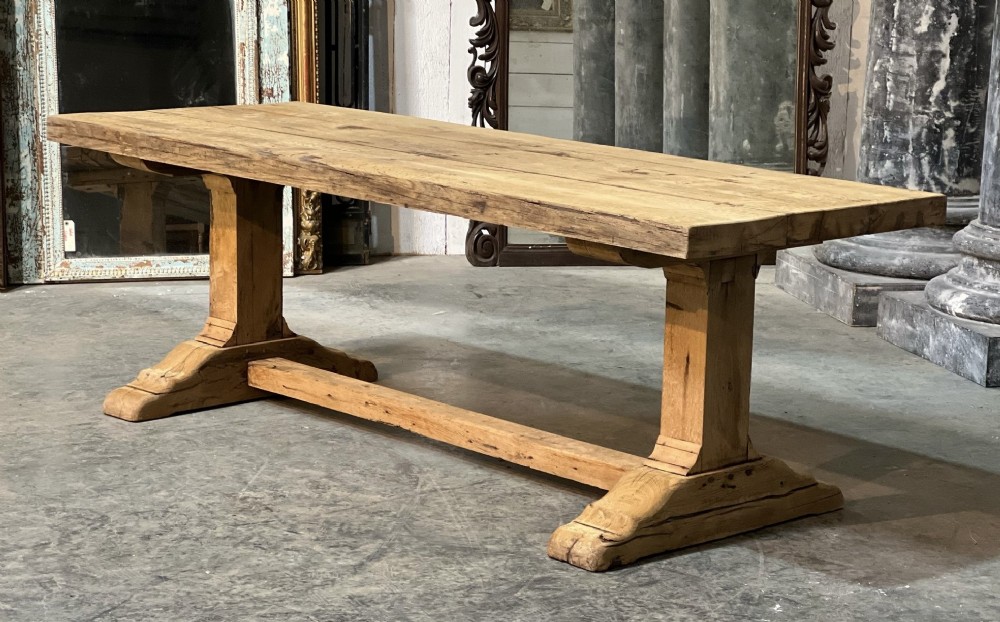 Characterful French Oak Farmhouse Dining Table