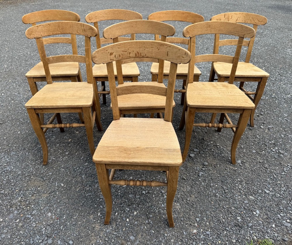 Set 8 French County Dining Chairs