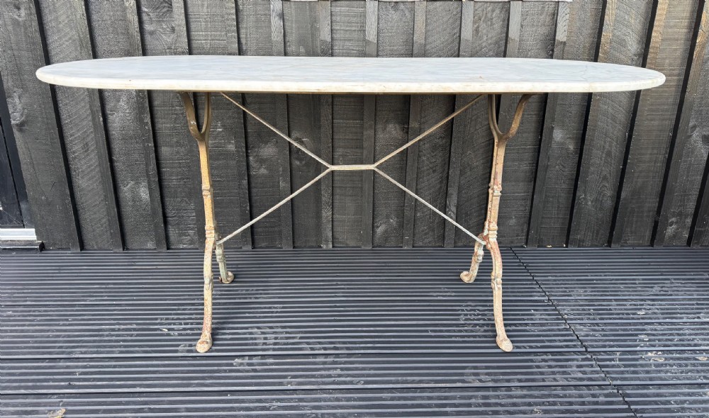 Larger French Bistro Table View V