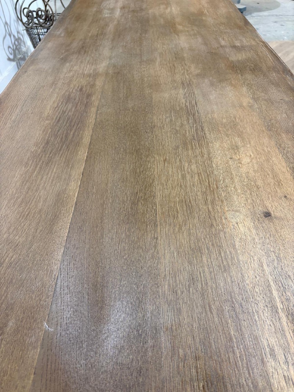 French Oak Extendable Farmhouse Dining Table View IV