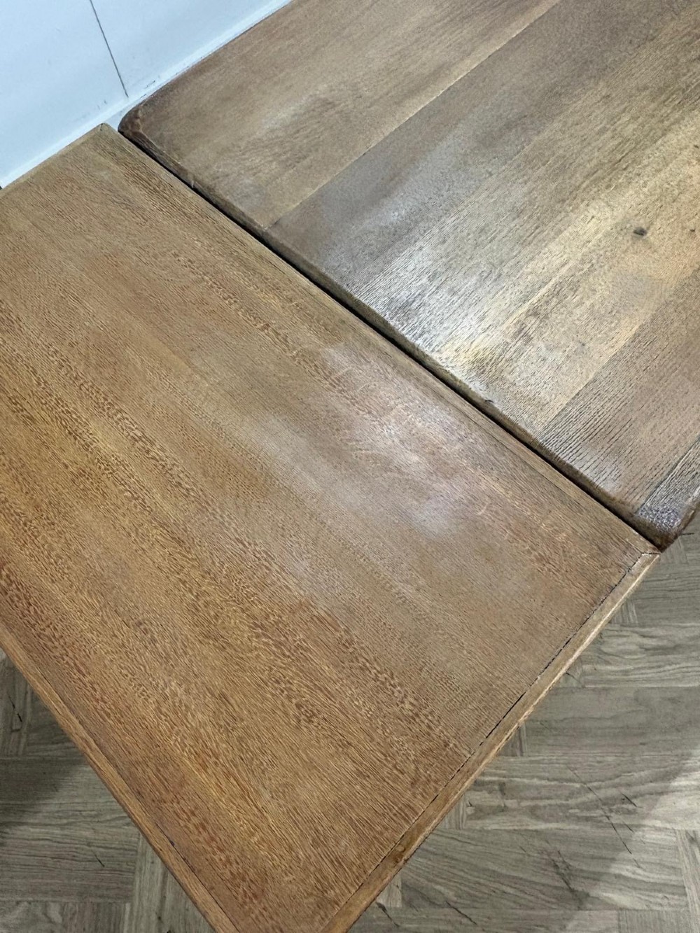 French Oak Extendable Farmhouse Dining Table View VII