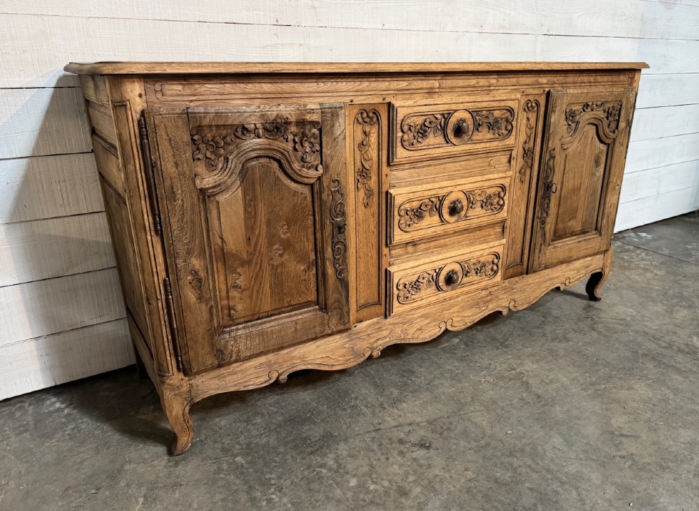 Attractive Early French Oak Enfilade View II