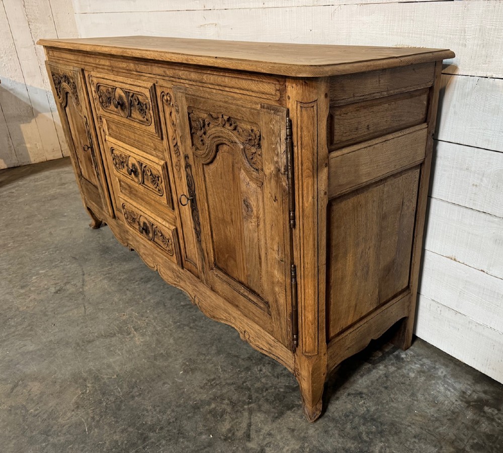 Attractive Early French Oak Enfilade View XII