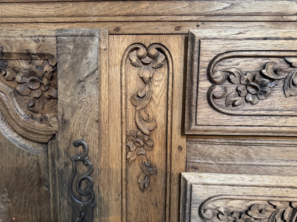 Attractive Early French Oak Enfilade View XIV