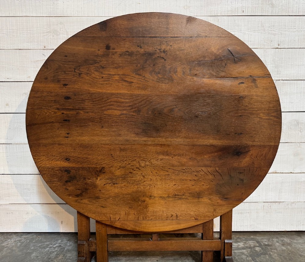 Antique French Wine Tasting Table View II