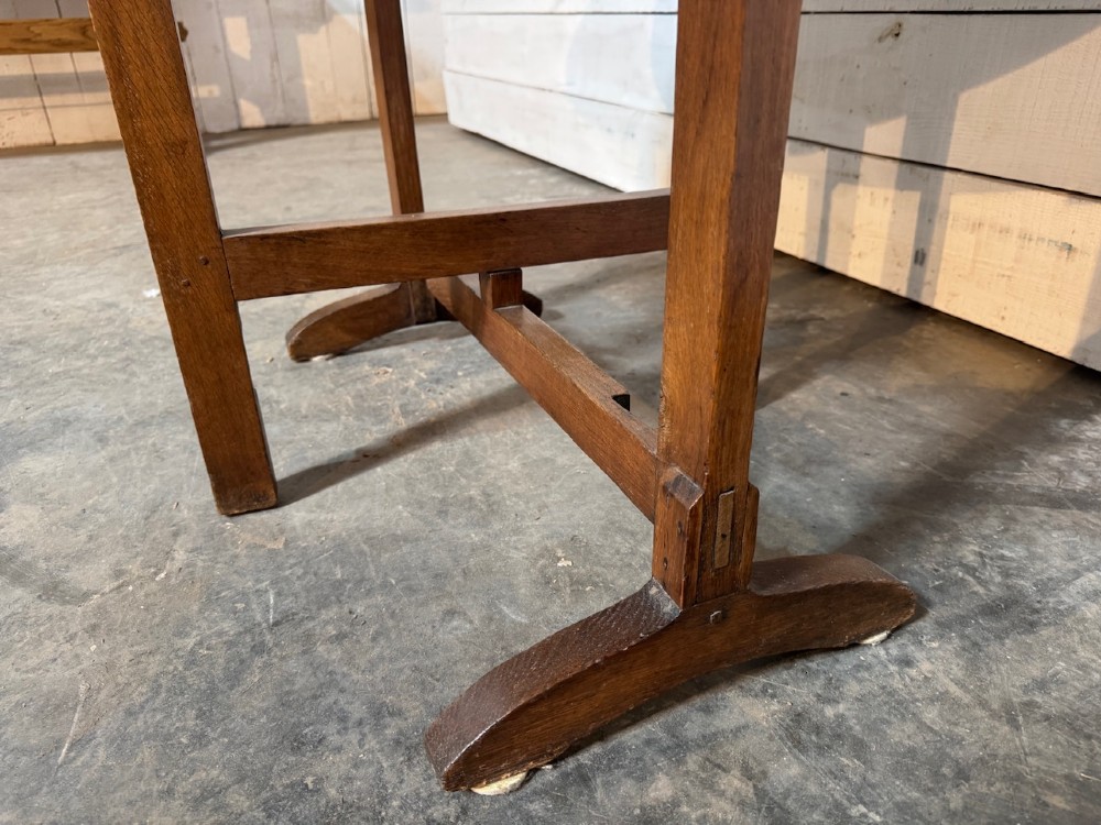 Antique French Wine Tasting Table View VIII