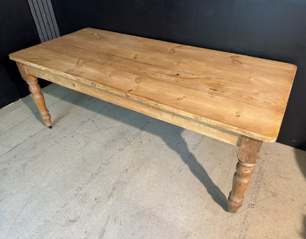 Pine Farmhouse Dining Table View III