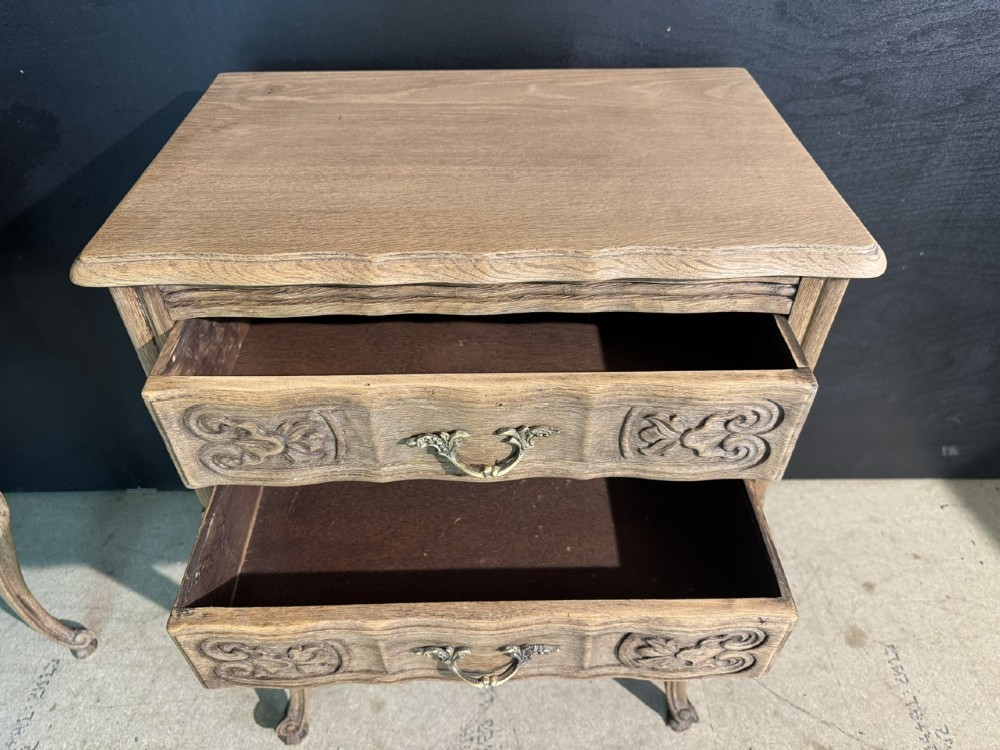 Pretty Pair French Bedside Drawers View V