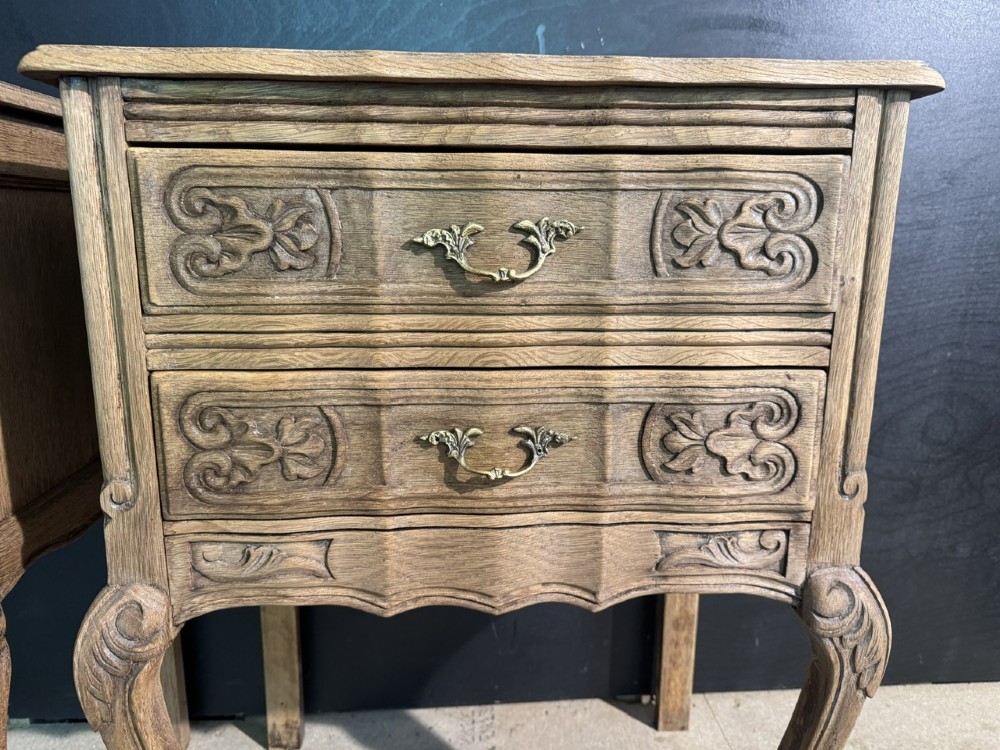 Pretty Pair French Bedside Drawers View VIII
