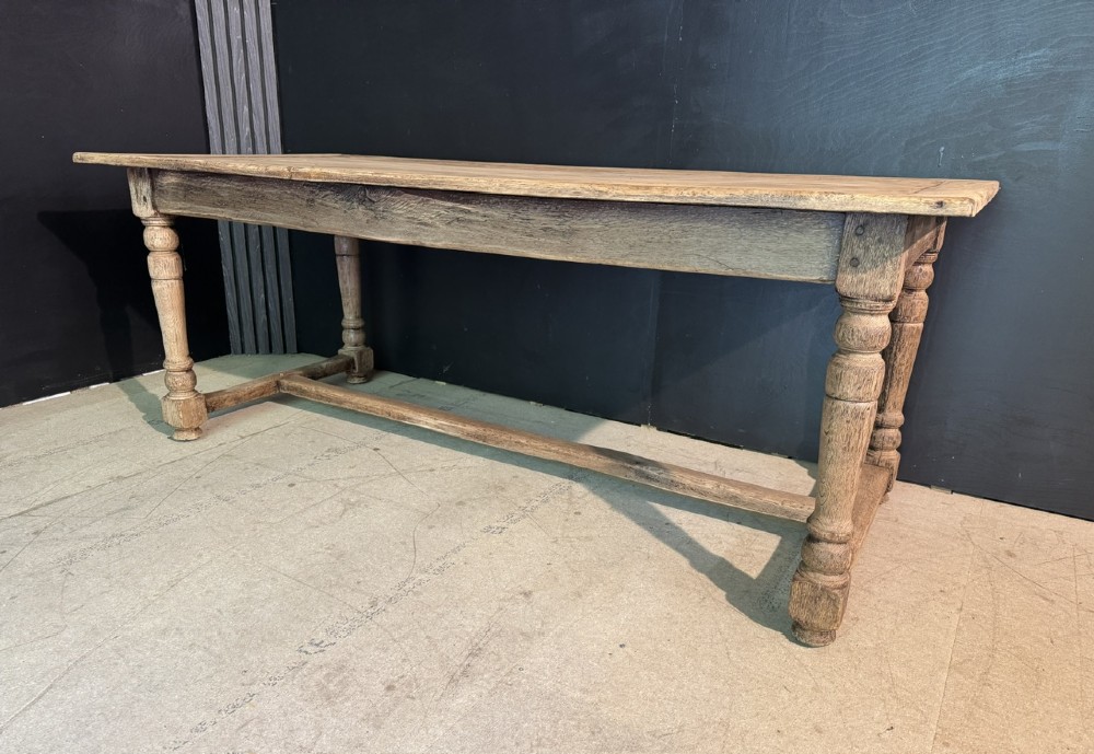 French Oak Farmhouse Dining Table View III