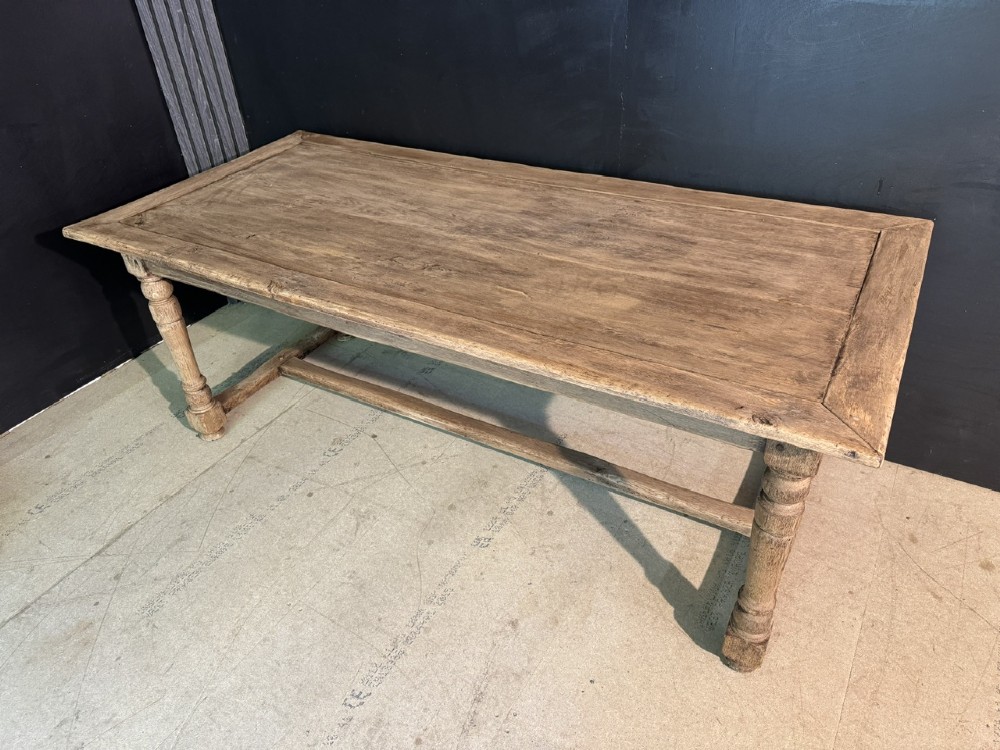 French Oak Farmhouse Dining Table View IV