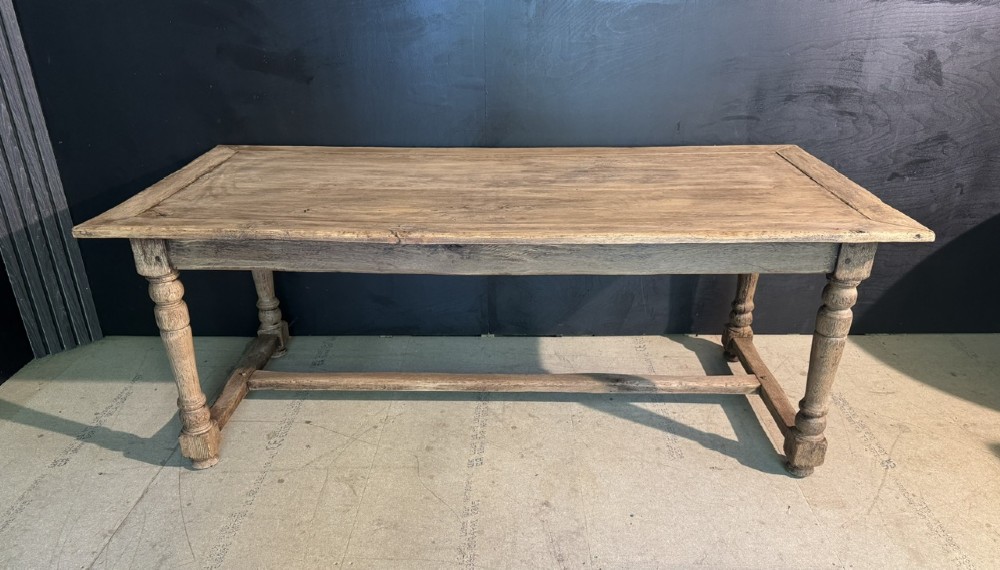 French Oak Farmhouse Dining Table View VII