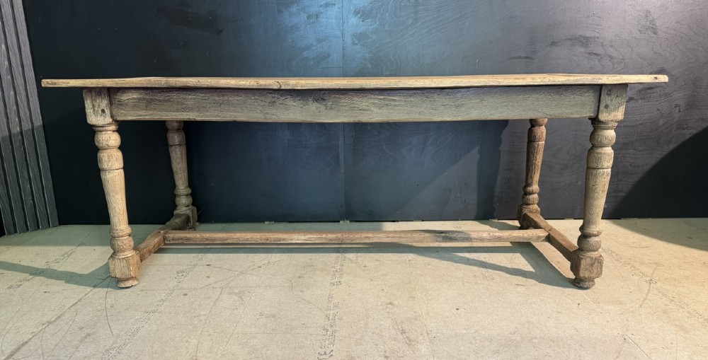 French Oak Farmhouse Dining Table View VIII