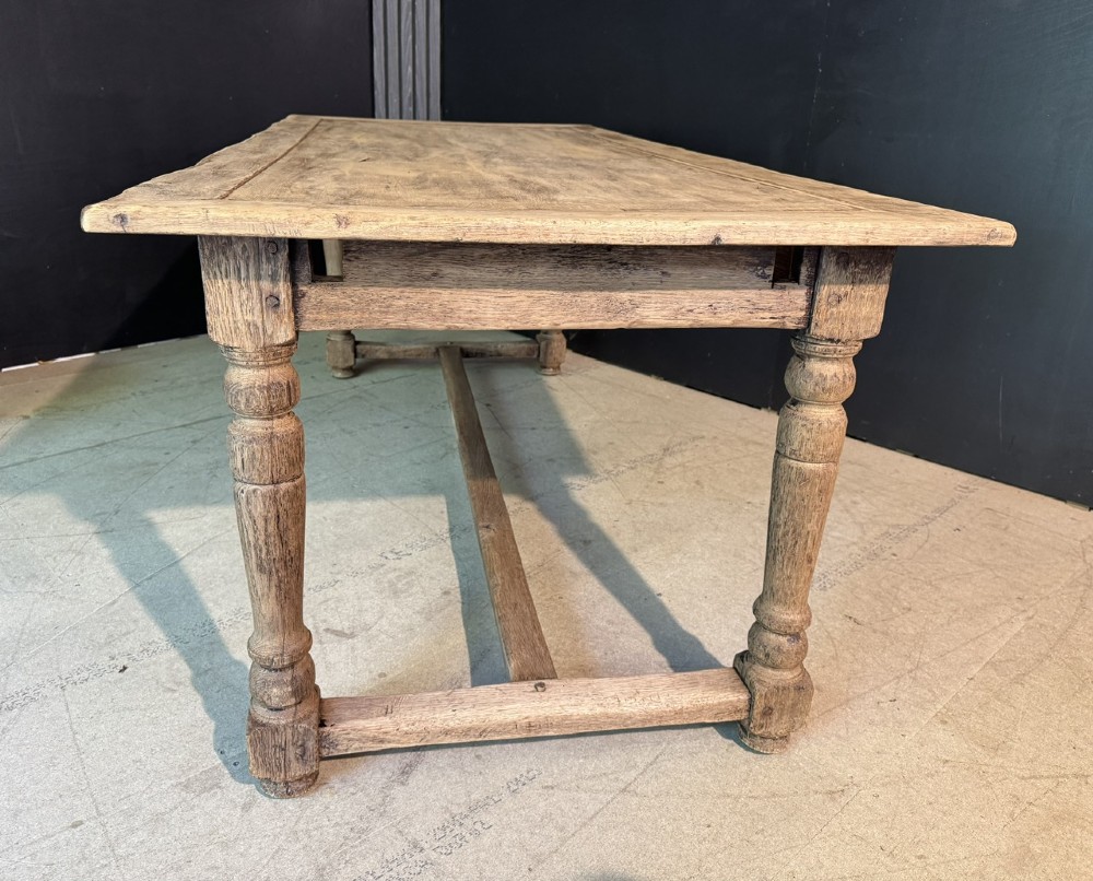 French Oak Farmhouse Dining Table View X