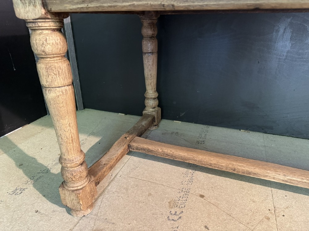French Oak Farmhouse Dining Table View XI