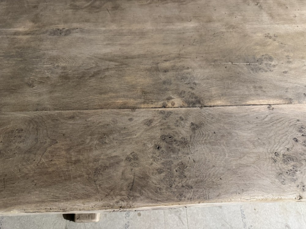 Quality Oak Farmhouse Dining Table View XI