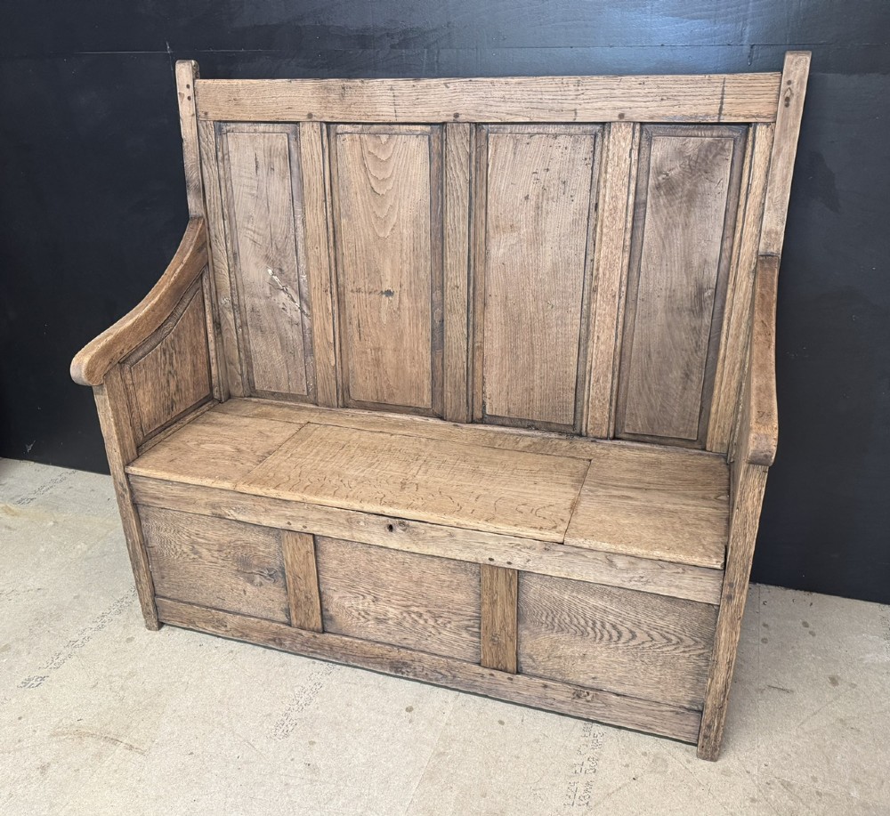 18th Century Oak Bench View II