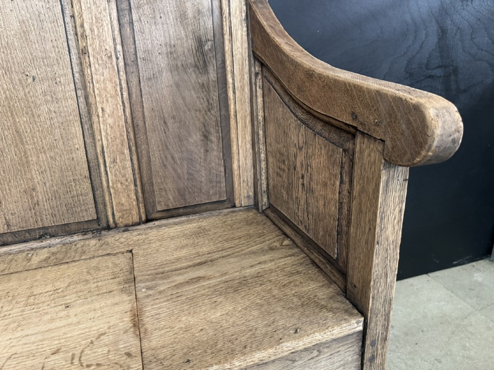 18th Century Oak Bench View IX