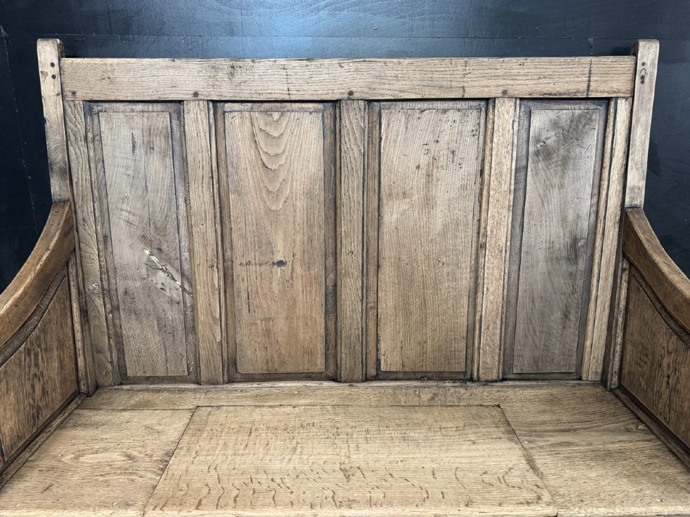 18th Century Oak Bench View X