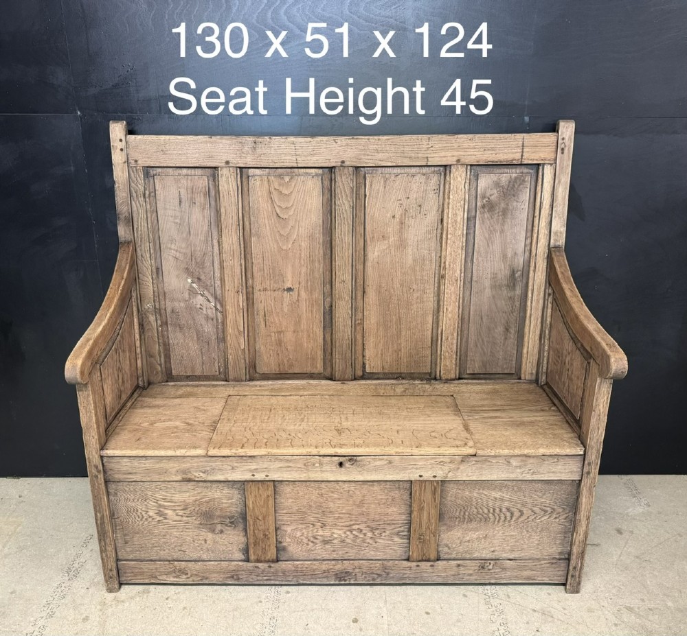 18th Century Oak Bench View XII