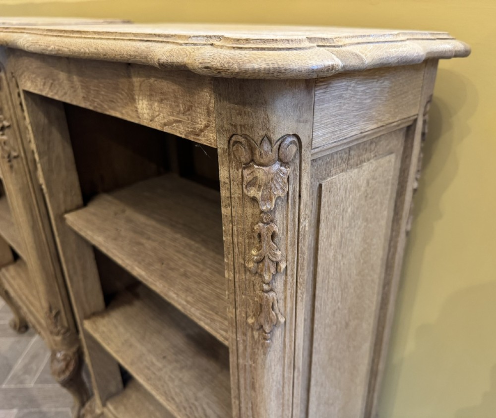 Pretty Pair French Oak Shelves View III