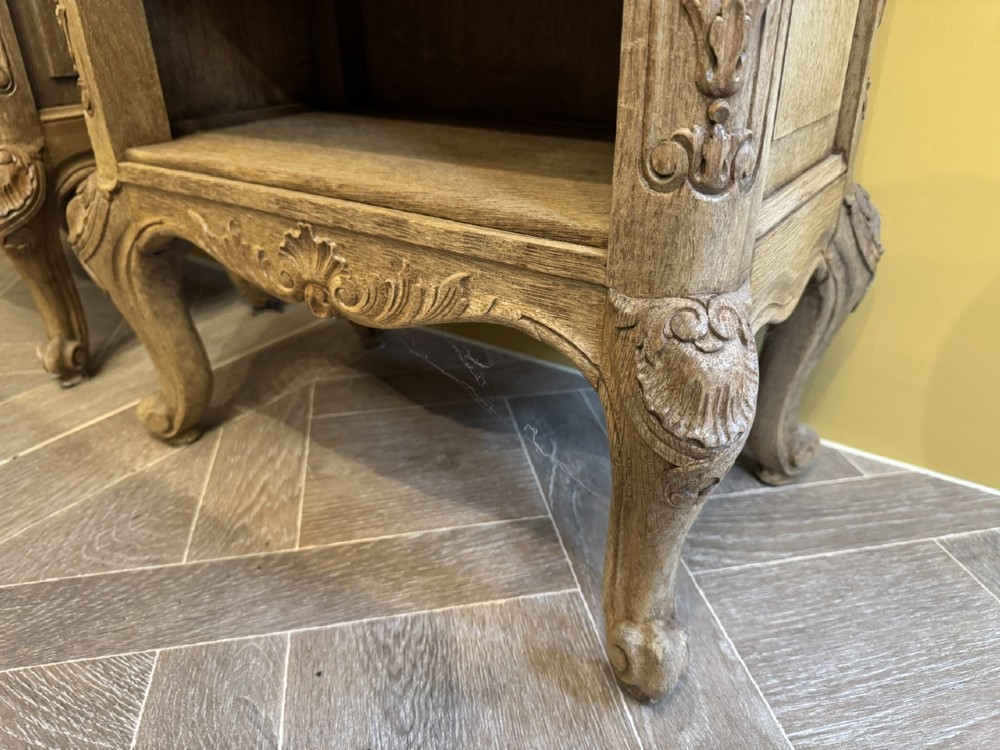 Pretty Pair French Oak Shelves View IV