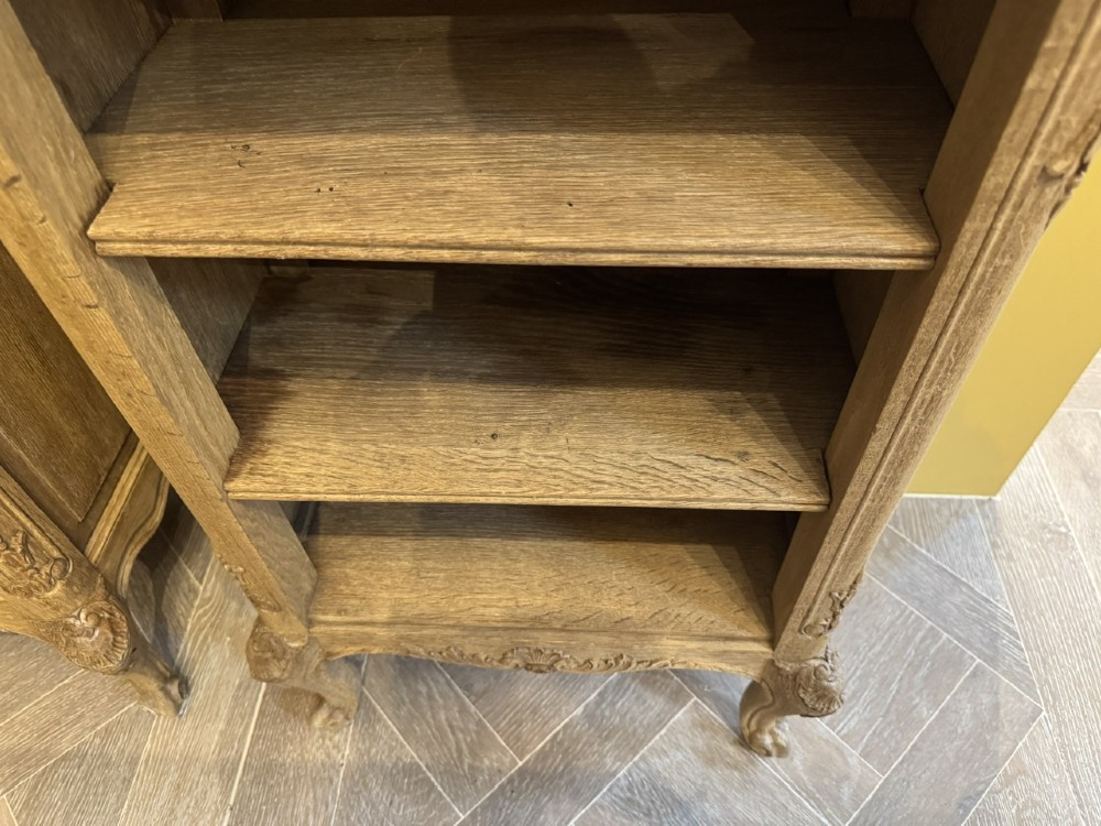 Pretty Pair French Oak Shelves View V