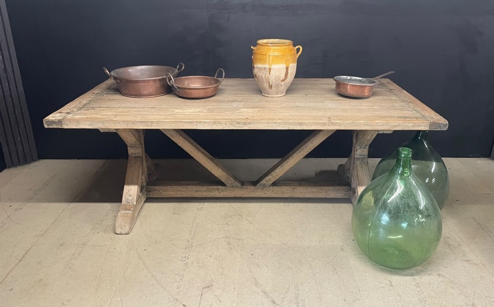 Deep Pine Farmhouse Dining Table
