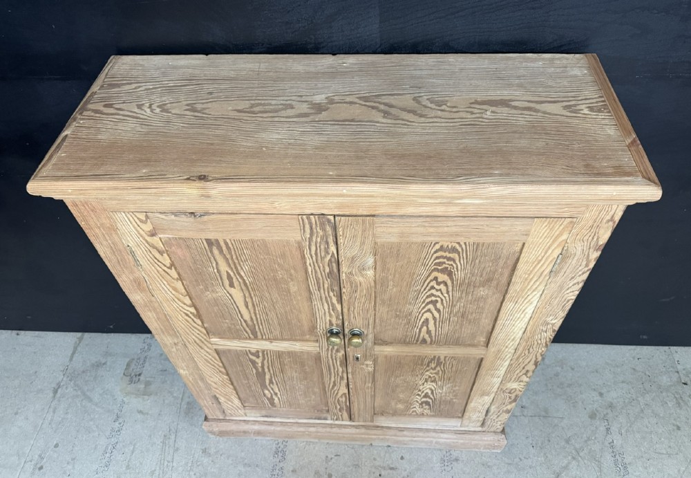 19th Century Pine Larder Cupboard View V