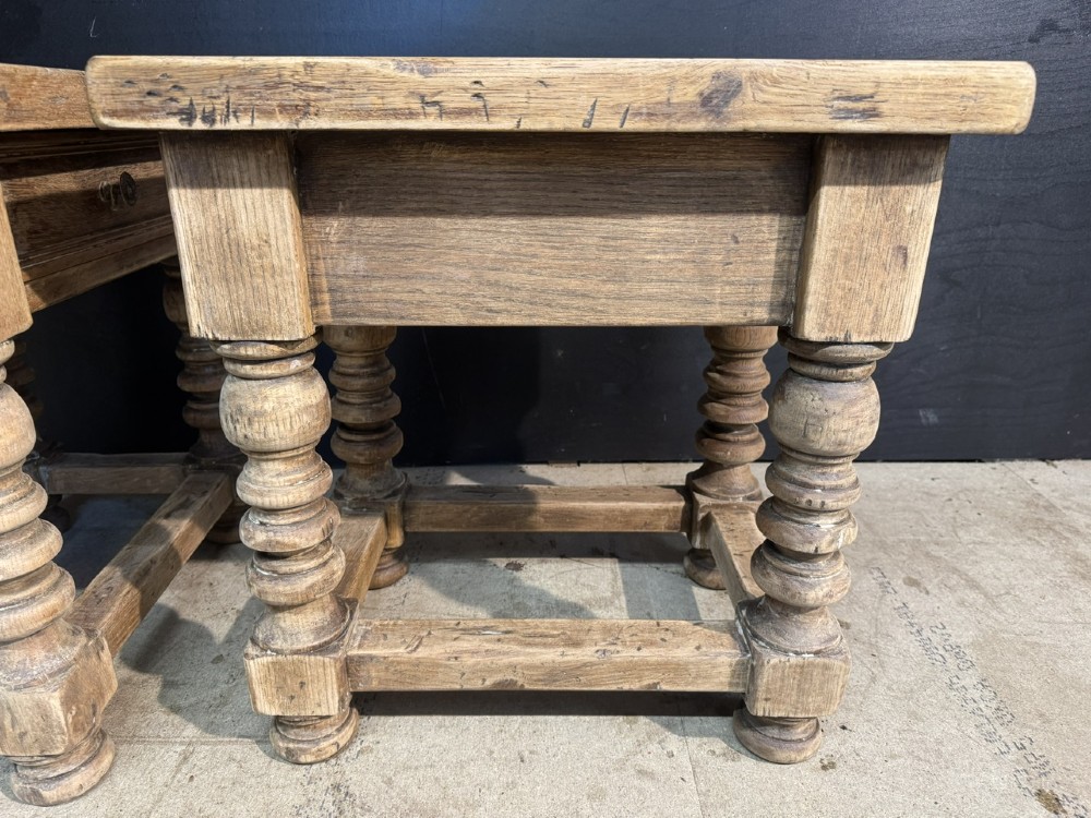 Quality Pair Oak Lamp Tables View VII