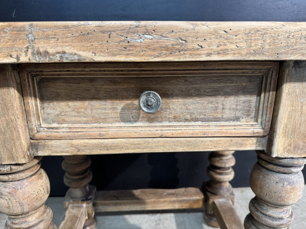 Quality Pair Oak Lamp Tables View X