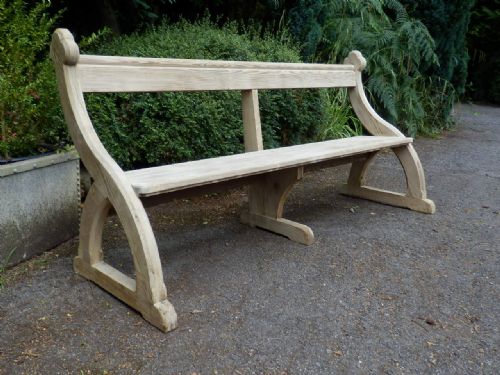 Church Pew. Arts and Crafts