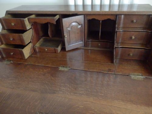 BUREAU DESK DUTCH OAK - ADDITIONAL PHOTO 1