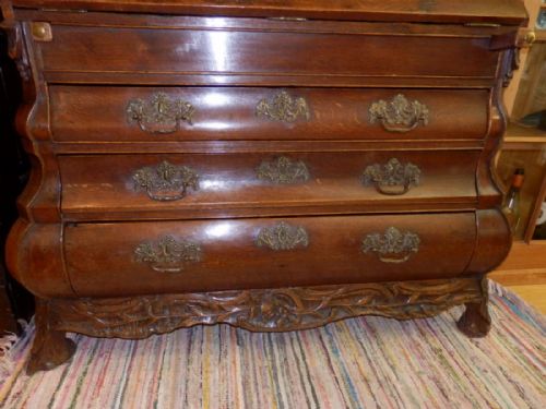 BUREAU DESK DUTCH OAK - ADDITIONAL PHOTO 7