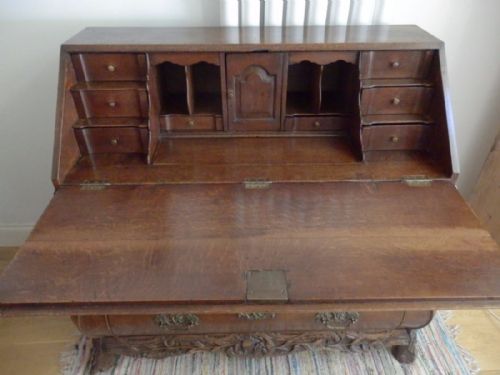 BUREAU DESK DUTCH OAK - ADDITIONAL PHOTO 10