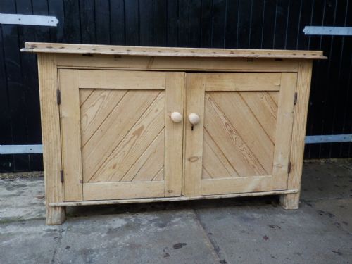 Pine Kitchen Cupboard.