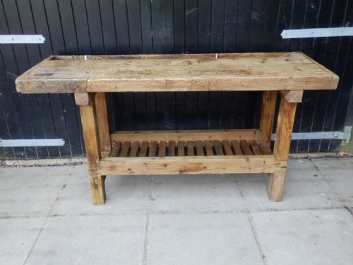 Carpenter's Bench, Victorian, Extremely Solid.