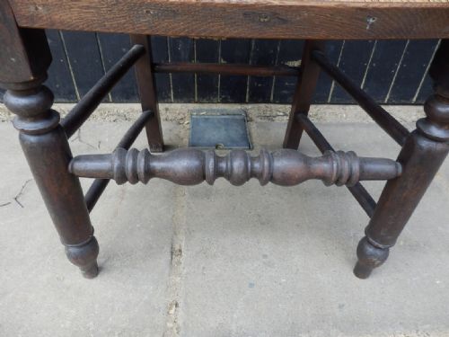 DINING CHAIR LADDER BACK RUSH SEAT - ADDITIONAL PHOTO 4