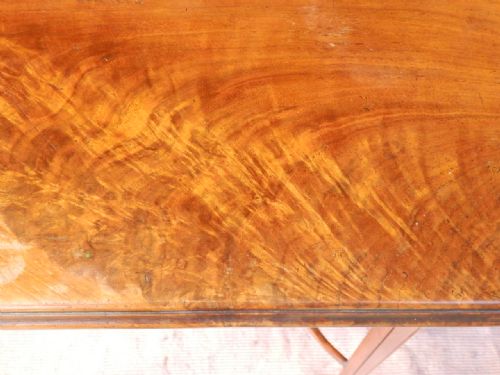 ARTS AND CRAFTS SIDE TABLE BURR WALNUT EDWARDIAN VERY SOLID AND ORIGINAL - ADDITIONAL PHOTO 1