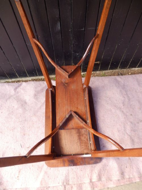 ARTS AND CRAFTS SIDE TABLE BURR WALNUT EDWARDIAN VERY SOLID AND ORIGINAL - ADDITIONAL PHOTO 6