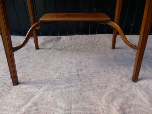 ARTS AND CRAFTS SIDE TABLE BURR WALNUT EDWARDIAN VERY SOLID AND ORIGINAL - ADDITIONAL PHOTO 7