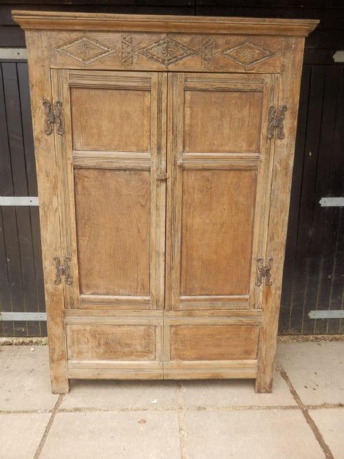 Wardrobe, Solid Oak.