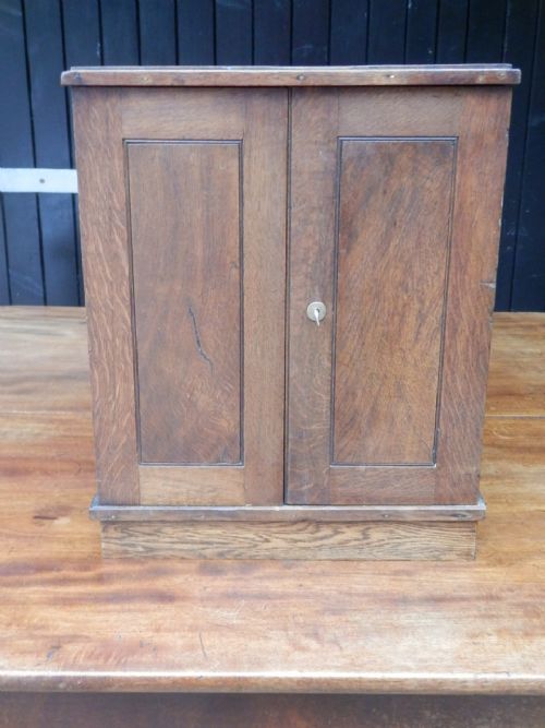 Oak Georgian Table Cupboard
